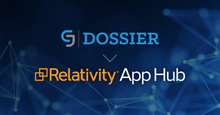 gj dossier relativity app hub